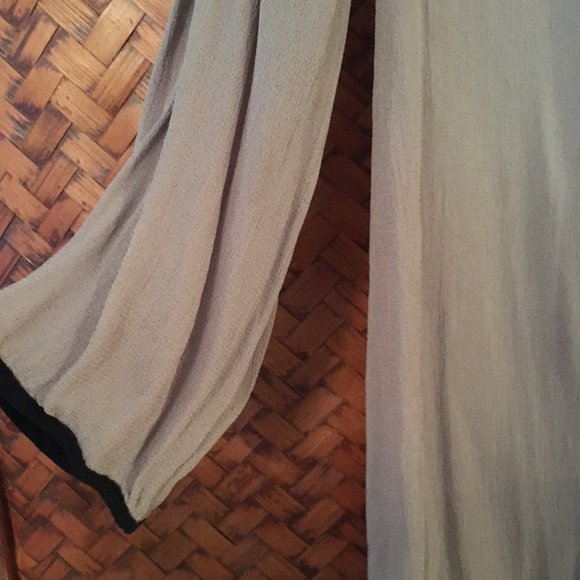 Peppercorn Sheer Boho 3/4 Sleeve Tunic Blouse - Picture 7 of 10